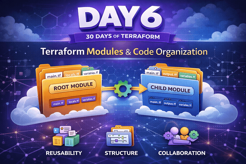 Day 6 of #30DaysOfTerraform: Thinking in Modules, Not Files