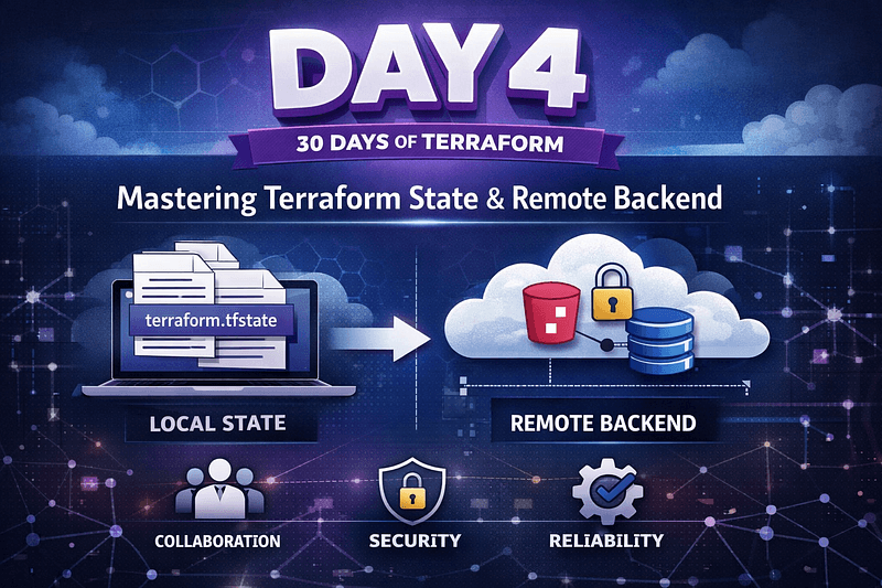 Day 4 of #30DaysOfTerraform: Why Terraform State Matters (and How Remote Backends Change the Game)